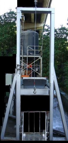 22.廚餘桶自動翻桶揚升機